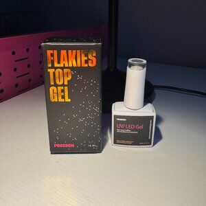 Jelcie Topcoat Gel – Sunset Flakies ✨💖